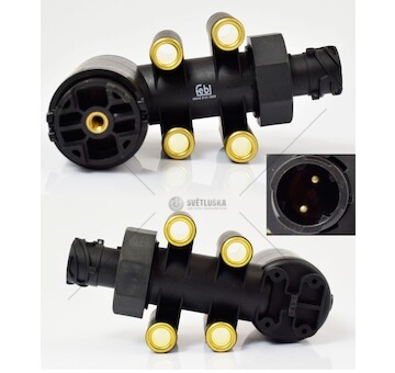 Snímač, úroveň pneumatického odpružení FEBI FE45243