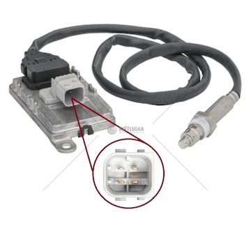 Snímač výfukových plynů nox 890mm před katalyzátor scania l,p,g,r,s/ p,g,r,t euro 6 0425573_A