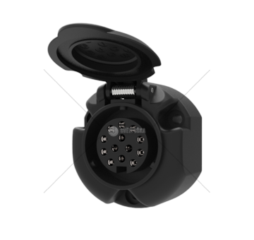 Socket Adapter PRESA 13 POLI 12 V CONTATTI VITE JAEGER