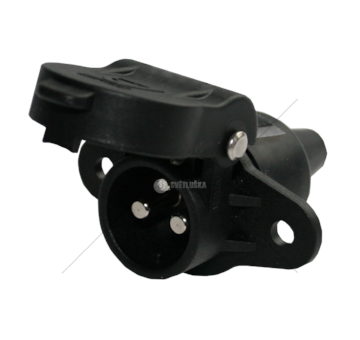 Socket Adapter PRESA 3 POLI 6-24V CONT.MASCH.GUARN.POST JAEGER