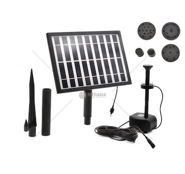 Solární čerpadlo 5W pro zahradní jezírko GEKO