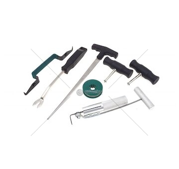 Souprava na vyřezání, demontáž lepených autoskel JONNESWAY