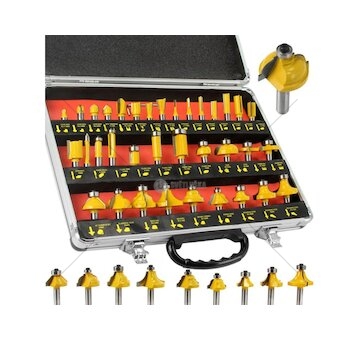 Souprava stopkových fréz 35ks MAR-POL