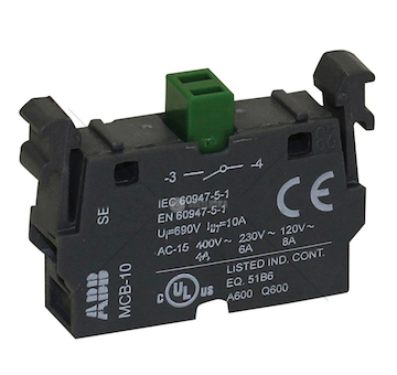 Spínač tlačítkový 1xno abb zepro 0255827_A