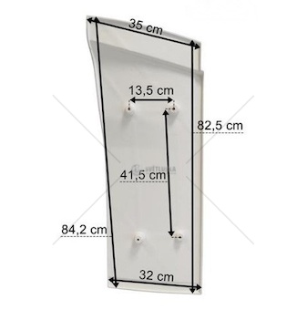 Spoiler MAN TGX TGS 2021r- horní pravý Lamiro 370-101EX