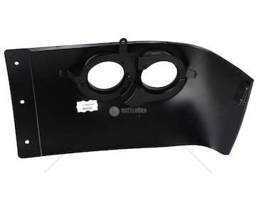 Spoiler nárazníku pravý spodní s otvory pro mlhovky Iveco Stralis X-Way S-Way Covind COV/550/113