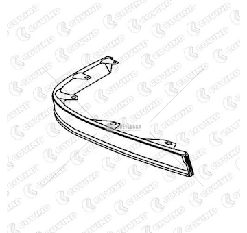 Spoiler nárazníku VOLVO FH EURO 6 pravý COSPEL COS402.14098