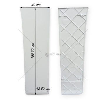 Spoiler kabiny SCANIA CG,CR - levý LAMIRO 889-22EX