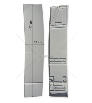 Spoiler VOLVO FH12 02 kabiny dolní LAMIRO 778-71EX