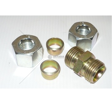 Spojka PA12 kompletní JS10