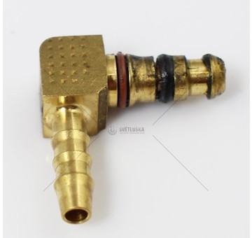 Spojka pro hadici FI6MM / NG6 koleno PETERS 070.073-62A