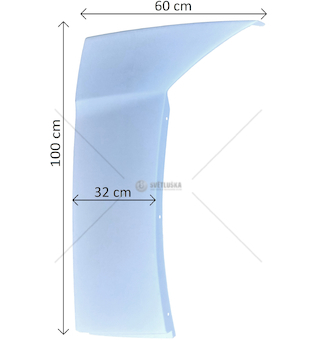 SPOJLER ZAKABINOWY DAF 106XF PRAWA LAMIRO 55113-49EX