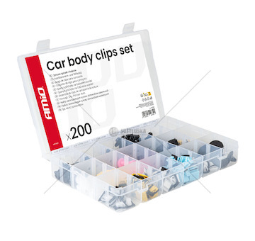Spony a příchytky na čalounění vozidel 200 ks AMiO-04739