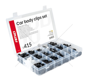 Spony a příchytky na čalounění vozidel 415 ks AMiO-04738