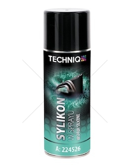 Sprej silikonový olej techniq, 400ml 0224526_A