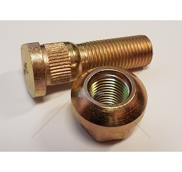 Šroub kolový M14x1,5x47 + matice kola Multicar M25