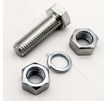 Šroub M12x40 sada 2xmatice + 1x podložka