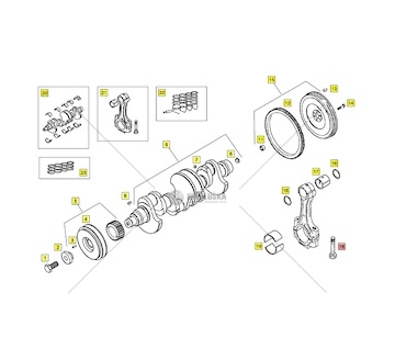 Šroub ojniční Multicar M26.4,5,7 M30-FUMO E3