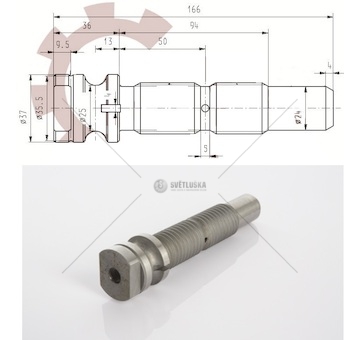 Šroub pera m28x4x166 pn scania p,g,r,t, 143, 144 0031438_A