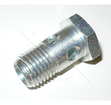 Šroub průtokový M10 pro přípojku