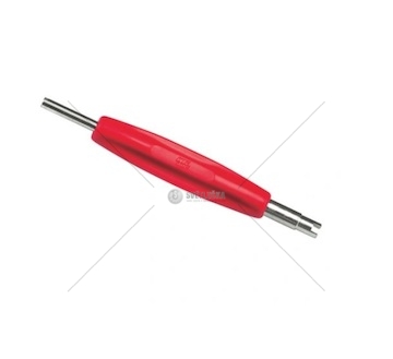 Šroubovák na ventily a ventilky do aut dvojitý