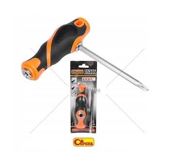 Šroubovák oboustranný plochý/křížový 