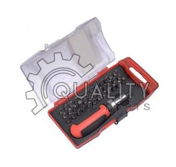 Šroubovák ráčnový s příslušenstvím