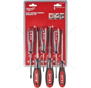 Šroubovák tri-lobe - sada 6ks ph1 / ph2 / sl3 / sl4 / sl5.5 / sl6.5 4932471807_A