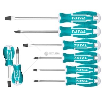 Šroubováky, sada 8ks, CrV TOTAL