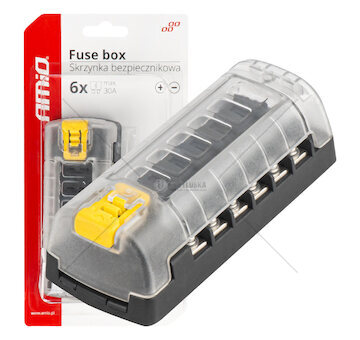 Šroubový držák pojistkové skříňky AMIO-03836