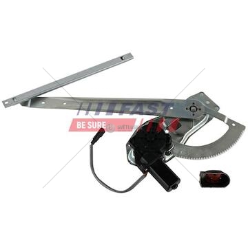 Stahovačka s motorkem ford transit 06> přední le elektr kpl 2 pin ft91705