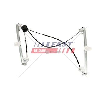 Stahovačka s motorkem renault megane ii 01> přední le elektricky bez motoru 3d ft01537