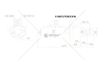 Startér PRESTOLI 860614
