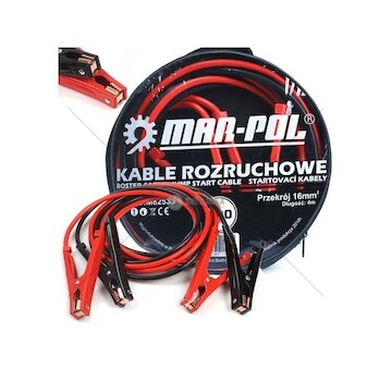 Startovací kabely 800A, 4m, 16mm2 MAR-POL