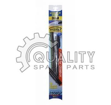 Stěrač HYBRID 380mm + 11 adaptérů TEFLON