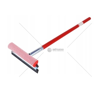 Stěrka na okna s dřevěnou rukojetí 42cm