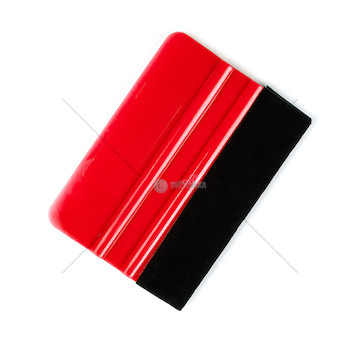 Stěrka s plstí pro aplikaci fólie 10x7cm AMiO-03116