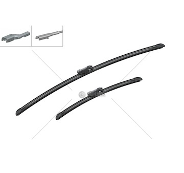 Stírátko stěrače - aerotwin spolier 650/380mm multiclip WBS 3 397 007 466