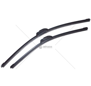 Stírátko stěrače ford transit 06> přední kpl le+pr ploché 650 / 550 mm 12.428