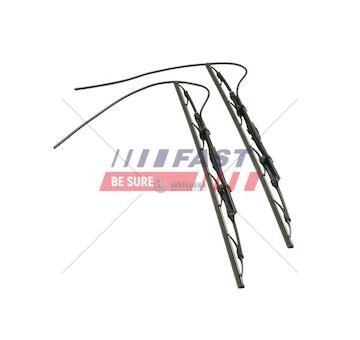 Stírátko stěrače iveco daily 00> přední kpl le+pr ostřik okna 600/600mm ft93253