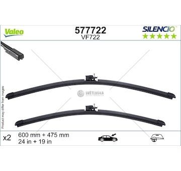 Stírátko stěrače - WVL 577722