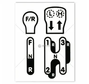 Štítek převodovky (f) | 16.147.143