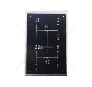 Štítek schéma řazení rychlostí z25 - hliník | Z253907.25