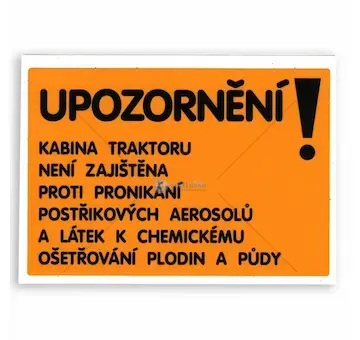 Štítek upozornění i | 5911-6686
