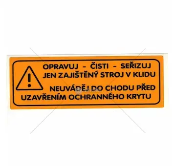 Štítek upozornění (p,f) | 16.802.043