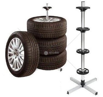 Stojan na pneumatiky, stojan na kola 100kg