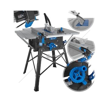 Stolní kotoučová pila na dřevo, 250 mm, 2000 W - GEKO