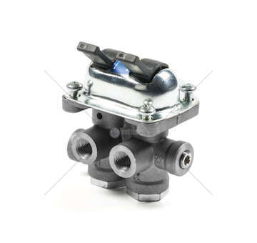 Stopcock, compressed air system DEVIATORE A 2 SEZIONI M12X1.25 BERTOCCO