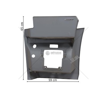 STOPIEN KABINY MB ACTROS MP4 LEWY LAMIRO 198009EX