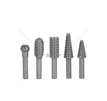 Stopkové frézy do dřeva, sada 5ks GEKO